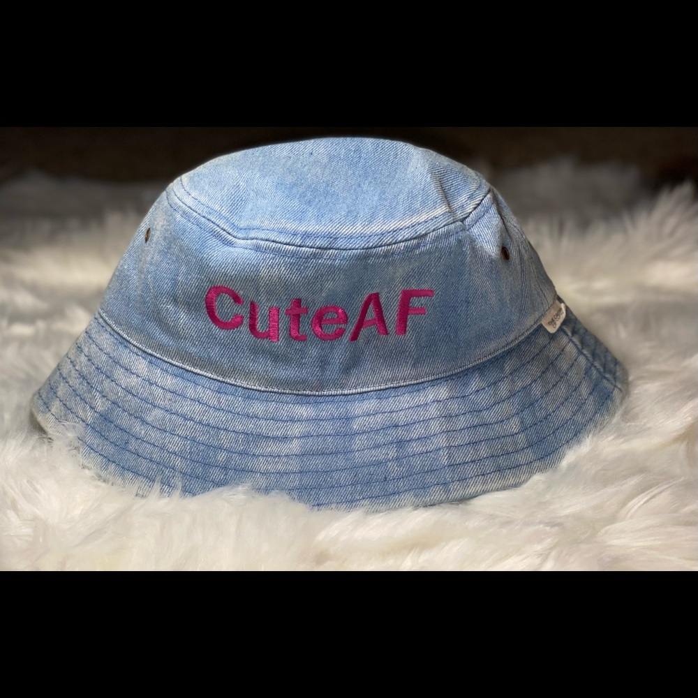 CuteAF bucket hat